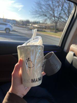 Free cup with $25 purchase!