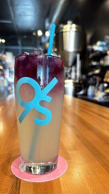 Butterfly Pea lemonade