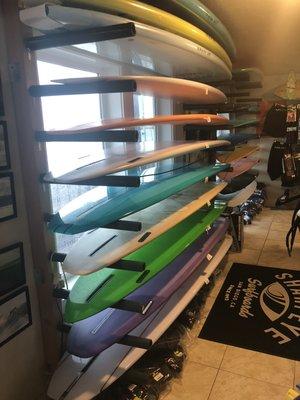 Current longboard stock