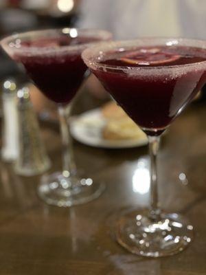 Blueberry martini, simply WOW!