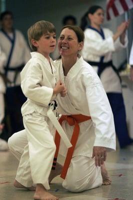 The adult classes emphasize connection, health, and overall well-being. Our families share the magic of Healing Martial Arts.