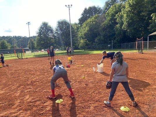 Braves Softball Clinics