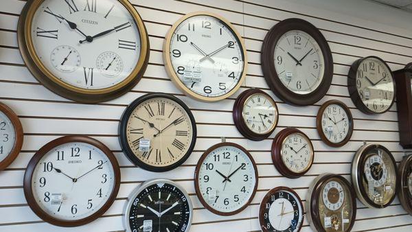 Wall clocks galore!