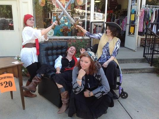 Talk like a pirate day. Small town. Big fun. Arrrrgh.