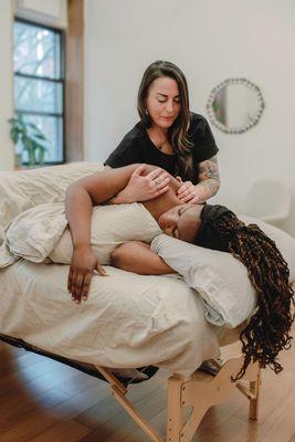 Massage therapy expert Kiera Nagle