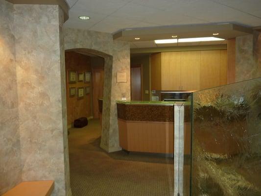 Our front desk area