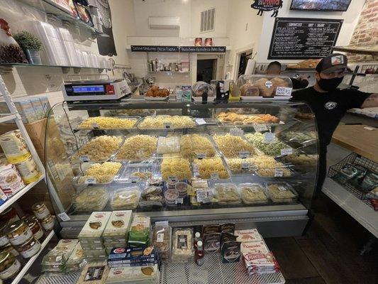 Different types of fresh pasta