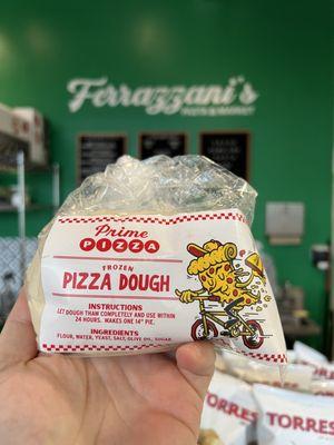 We've collaborated with our friends at Prime Pizza to offer pizza dough!