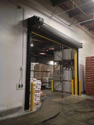 Fire door with motor operator