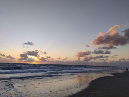 AM beach walk