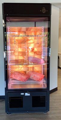 Bluffside Dry Age Program - Pink Himalayan Rock Salt Aging Cabinet