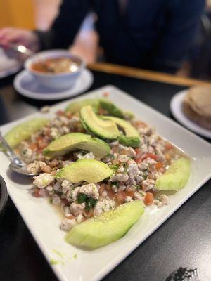 Shrimp ceviche