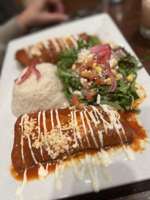 Lobster and Shrimp Enchiladas