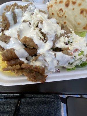 Fantastic gyro plate would come again! Super tasty and fresh