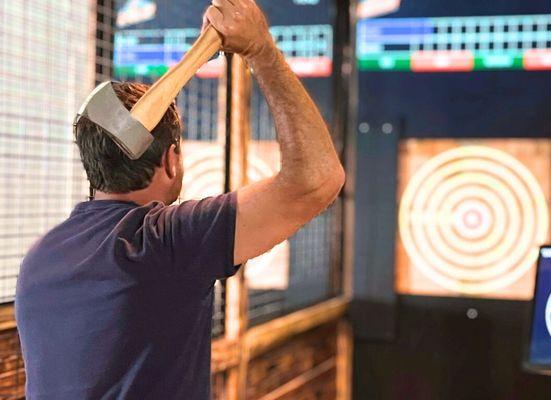 Axe throwing in our digital lanes