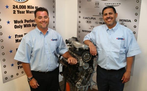 Meet our Store manager and assistant manager - John Olivera and Shane Gore