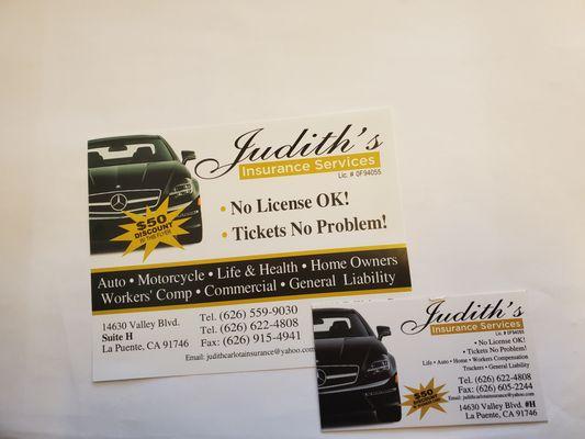 Judith's Insurance Services