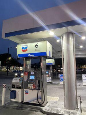 Chevron Gasoline with Techron the best!