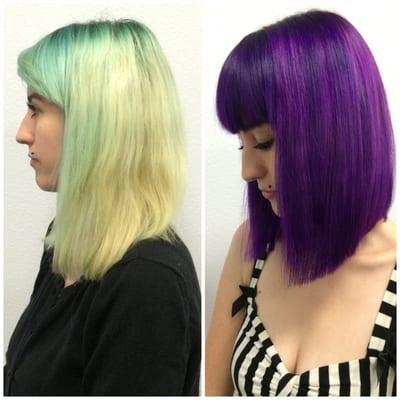 Purple transformation