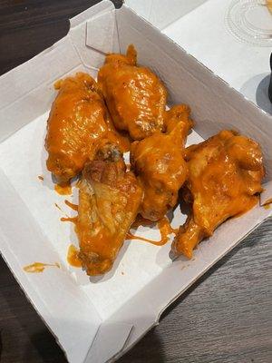 My "6" piece delayed wings.