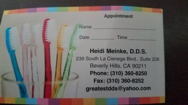 Contact Heidi !!