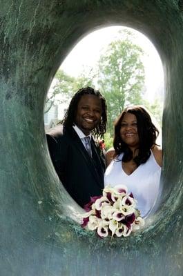 Bridal Bouquet in Wedding Photo