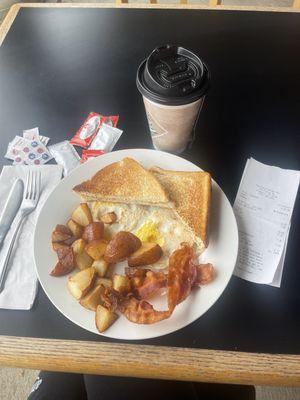 Breakfast Special Everyday (with Hot Tea) $7.30