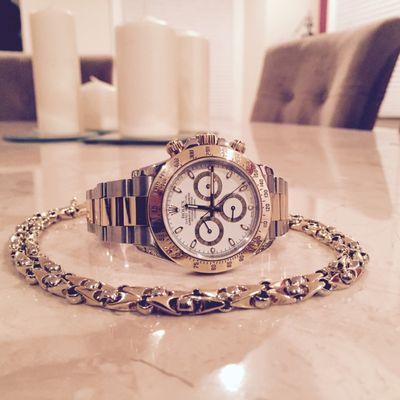 Rolex Daytona two tone 18k Ss