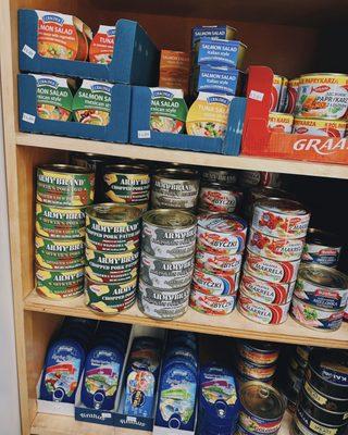 Canned goods