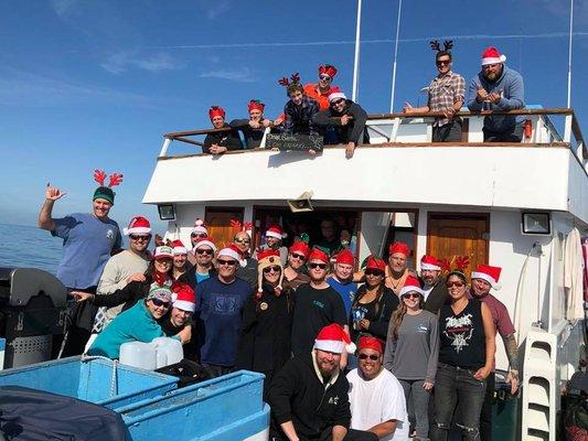 Christmas, Scuba, Catalina.  Does it get any better?