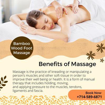 Bamboo Wood Foot Massage