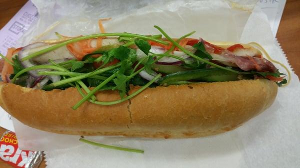 LOVE there banh mi thit