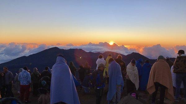 Sunrise atop Haleakala