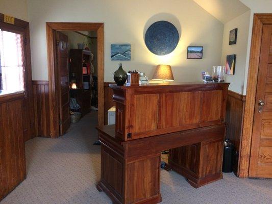 Reception area, interior