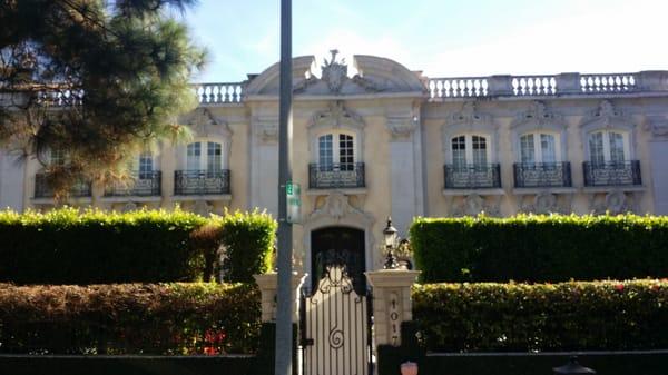 Arnold Schwarzenegger house! Paid for by Mr. & Mrs. Tax dollars =)