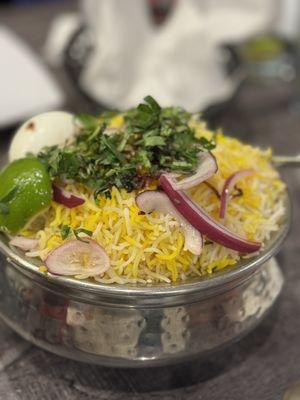 Chicken biryani