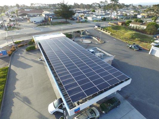 Chevron Gas Station, Solar Project.