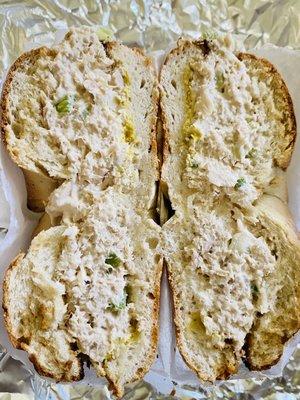 Plain Bagel w/ Tuna Salad