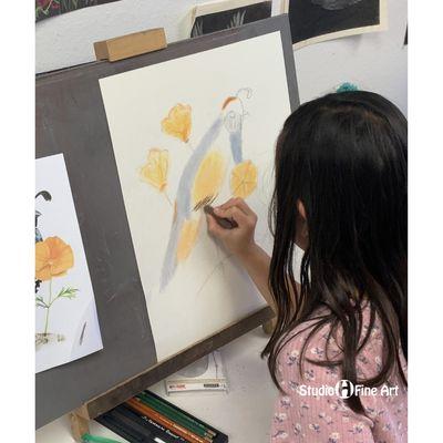 Weekly Sketching and Drawing classes for kids and teens in Irvine, CA. Open for enrollment for the 2024-2025 School Year!