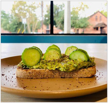 Avocado Toasts. It's simple and yet satisfying. #ILikeIt #Breakfast