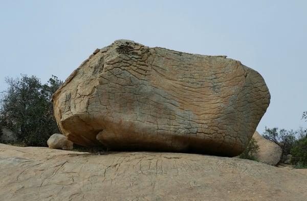 This boulder needs botox.