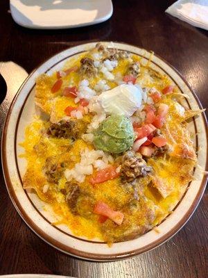 Happy hour nachos