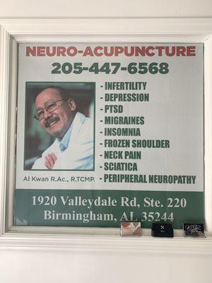 Albert Kwan R Ac, R TCMP - Neuro-Acupuncturist