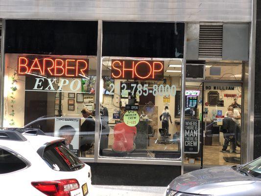 Expo Barber shop front