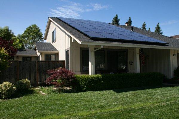 Solar Installation on a beautiful home!