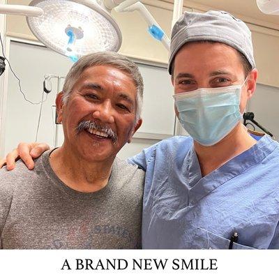 All-ON-FOUR Dental Implants procedure was a success.