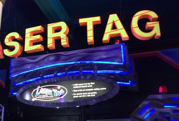 Laser Tag - Santa Cruz Beach Boardwalk.