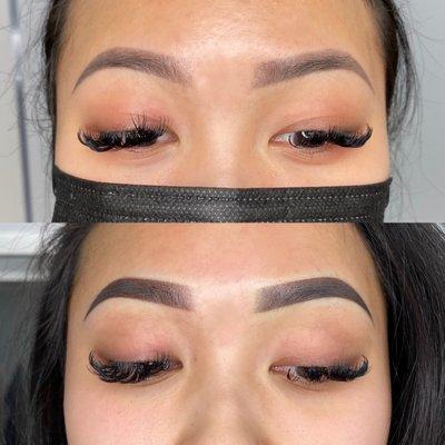 Brows by Hannah on the bottom!