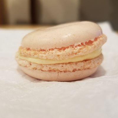 rose lychee macaron