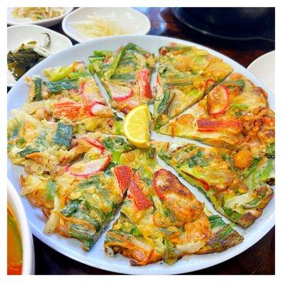 seafood pancake